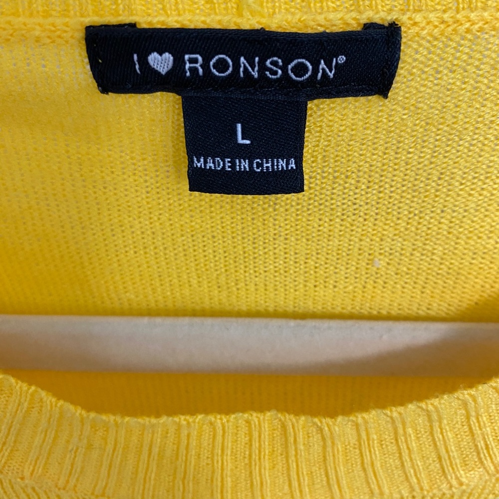 I ❤️ Ronson Argyle Sweater - Picture 6 of 8